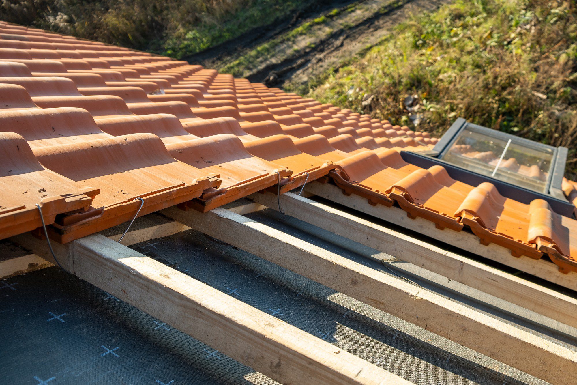 Overlapping Rows Of Yellow Ceramic Roofing Tiles M 2022 09 07 18 58 35 Utc