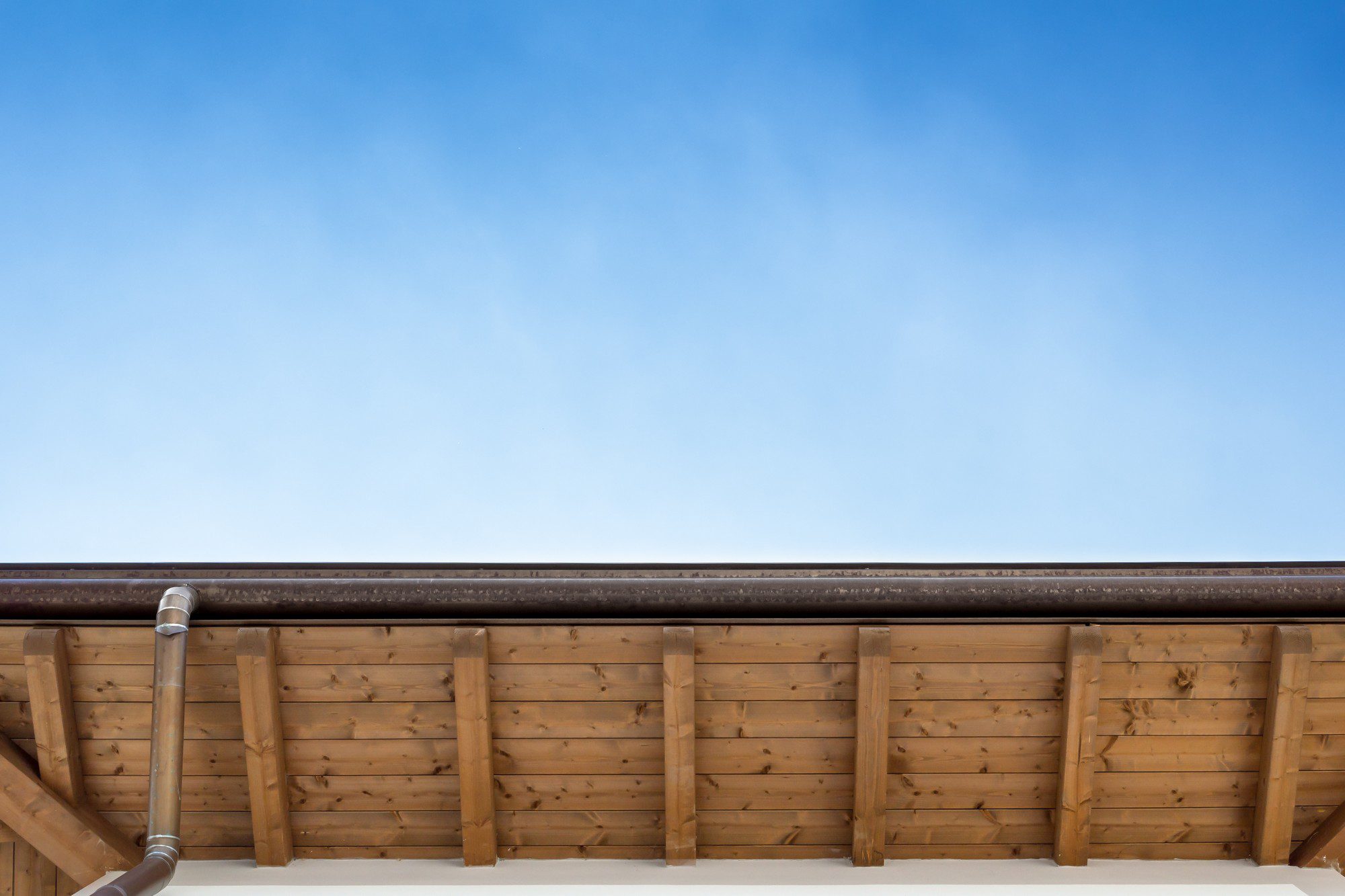 Gutter On The Roof Top Of House 2021 08 26 16 15 49 Utc